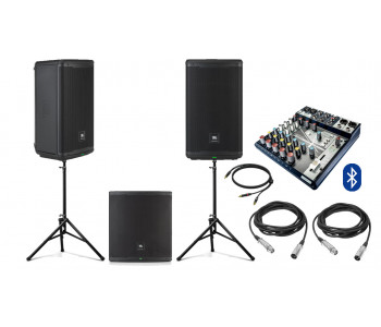 Акустическая система JBL EON715 Bluetooth с сабвуфером + микшер | 2050Вт